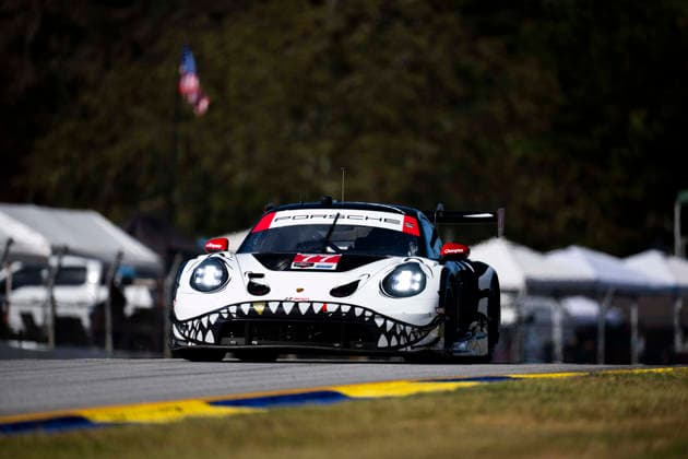 AUTO - IMSA - PETIT LE MANS 2026 77 KING Harry (gbr), PICARIELLO Alessio (bel), TANDY Nick (gbr), AO Racing, Porsche 911 GT3 R (992.2), action during the 2026 Motul Petit Le Mans, 11th round of the 2026 IMSA WeatherTech SportsCar Championship, from October 1 to 3, 2026 on the Michelin Raceway Road Atlanta in Braselton, Georgia, United States of America - BraseltonUnited States  Copyright: xFabrizioxBoldonix
