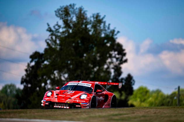 AUTO - IMSA - PETIT LE MANS 2026 911 BACHLER Klaus (aut), PREINING Thomas (aut), JAMINET Mathieu (frs), Manthey Racing, Porsche 911 GT3 R (992.2), action during the 2026 Motul Petit Le Mans, 11th round of the 2026 IMSA WeatherTech SportsCar Championship, from October 1 to 3, 2026 on the Michelin Raceway Road Atlanta in Braselton, Georgia, United States of America - BraseltonUnited States Copyright: xFabrizioxBoldonix