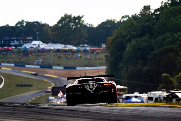 AUTO - IMSA - PETIT LE MANS 2026 21 FUOCO Antonio (ita), MANN Simon (gbr), WADOUX Lilou (fra), AF Corse, Ferrari 296 GT3 Evo, action during the 2026 Motul Petit Le Mans, 11th round of the 2026 IMSA WeatherTech SportsCar Championship, from October 1 to 3, 2026 on the Michelin Raceway Road Atlanta in Braselton, Georgia, United States of America - BraseltonUnited States Copyright: xFabrizioxBoldonix