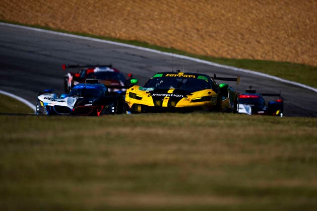 AUTO - IMSA - PETIT LE MANS 2026 70 IRIBE Brendan (usa), IRIBE Brendan (usa), SCHANDORFF Frederik (den), Inception Racing, Ferrari 296 GT3 Evo, action during the 2026 Motul Petit Le Mans, 11th round of the 2026 IMSA WeatherTech SportsCar Championship, from October 1 to 3, 2026 on the Michelin Raceway Road Atlanta in Braselton, Georgia, United States of America - BraseltonUnited States Copyright: xFabrizioxBoldonix