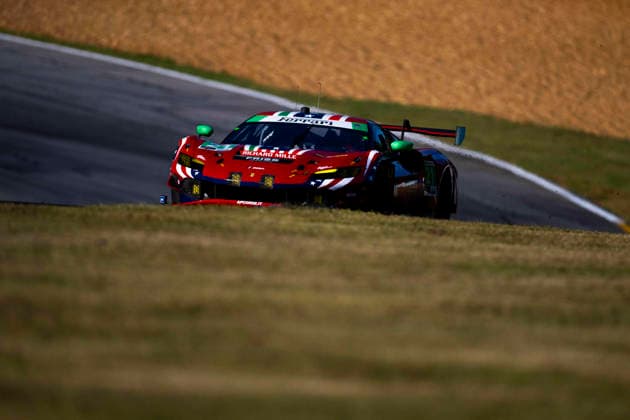 AUTO - IMSA - PETIT LE MANS 2026 21 FUOCO Antonio (ita), MANN Simon (gbr), WADOUX Lilou (fra), AF Corse, Ferrari 296 GT3 Evo, action during the 2026 Motul Petit Le Mans, 11th round of the 2026 IMSA WeatherTech SportsCar Championship, from October 1 to 3, 2026 on the Michelin Raceway Road Atlanta in Braselton, Georgia, United States of America - BraseltonUnited States Copyright: xFabrizioxBoldonix