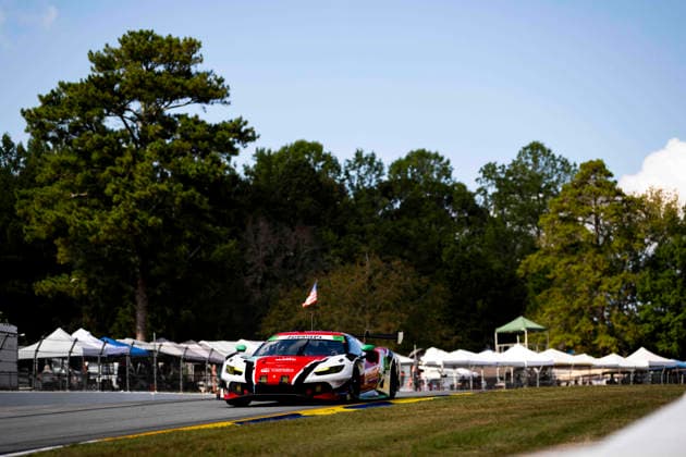 AUTO - IMSA - PETIT LE MANS 2026 34 COSTA Albert (esp), PATRESE Lorenzo (ita), UDELL Alec (usa), Conquest Racing, Ferrari 296 GT3 Evo, action during the 2026 Motul Petit Le Mans, 11th round of the 2026 IMSA WeatherTech SportsCar Championship, from October 1 to 3, 2026 on the Michelin Raceway Road Atlanta in Braselton, Georgia, United States of America - BraseltonUnited States Copyright: xFabrizioxBoldonix