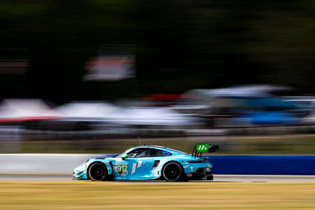 AUTO - IMSA - PETIT LE MANS 2026 912 HARDWICK Ryan (usa), PERA Riccardo (ita), SCHURING Morris (nld), Manthey 1st Phorm, Porsche 911 GT3 R (992.2), action during the 2026 Motul Petit Le Mans, 11th round of the 2026 IMSA WeatherTech SportsCar Championship, from October 1 to 3, 2026 on the Michelin Raceway Road Atlanta in Braselton, Georgia, United States of America - BraseltonUnited States Copyright: xFabrizioxBoldonix