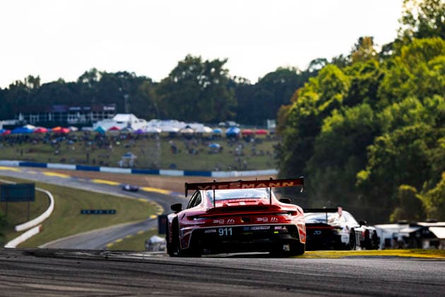 AUTO - IMSA - PETIT LE MANS 2026 911 BACHLER Klaus (aut), PREINING Thomas (aut), JAMINET Mathieu (frs), Manthey Racing, Porsche 911 GT3 R (992.2), action during the 2026 Motul Petit Le Mans, 11th round of the 2026 IMSA WeatherTech SportsCar Championship, from October 1 to 3, 2026 on the Michelin Raceway Road Atlanta in Braselton, Georgia, United States of America - BraseltonUnited States Copyright: xFabrizioxBoldonix