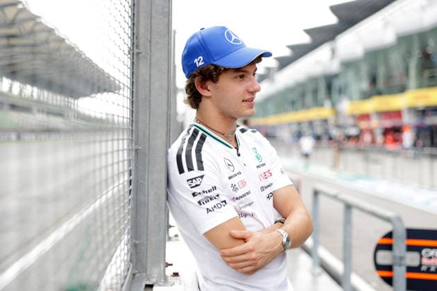 F1 - BAHRAIN GRAND PRIX IN MALAYSIA 2026 KIMI ANTONELLI Andrea (ita), Mercedes AMG F1 Team W16, portrait during the 2026 Formula 1 Bahrain Grand Prix in Malaysia, 16th round of the 2026 Formula One World Championship, WM, Weltmeisterschaft from October 2 to 4, 2026 on the Sepang International Circuit, in Sepang, Malaysia - SepangMalaysia Copyright: xDPPIx