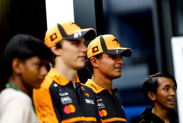F1 - BAHRAIN GRAND PRIX IN MALAYSIA 2026 NORRIS Lando (gbr), McLaren F1 Team MCL40, portrait during the 2026 Formula 1 Bahrain Grand Prix in Malaysia, 16th round of the 2026 Formula One World Championship, WM, Weltmeisterschaft from October 2 to 4, 2026 on the Sepang International Circuit, in Sepang, Malaysia - SepangMalaysia  Copyright: xDPPIx