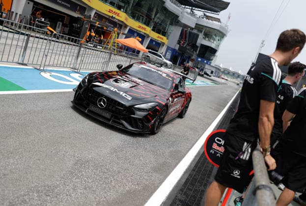 F1 - BAHRAIN GRAND PRIX IN MALAYSIA 2026 Safety Car during the 2026 Formula 1 Bahrain Grand Prix in Malaysia, 16th round of the 2026 Formula One World Championship, WM, Weltmeisterschaft from October 2 to 4, 2026 on the Sepang International Circuit, in Sepang, Malaysia - SepangMalaysia Copyright: xDPPIx