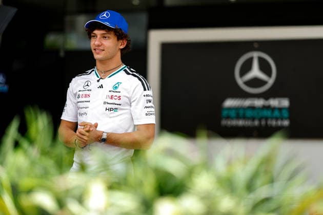 F1 - BAHRAIN GRAND PRIX IN MALAYSIA 2026 KIMI ANTONELLI Andrea (ita), Mercedes AMG F1 Team W16, portrait during the 2026 Formula 1 Bahrain Grand Prix in Malaysia, 16th round of the 2026 Formula One World Championship, WM, Weltmeisterschaft from October 2 to 4, 2026 on the Sepang International Circuit, in Sepang, Malaysia - SepangMalaysia Copyright: xDPPIx