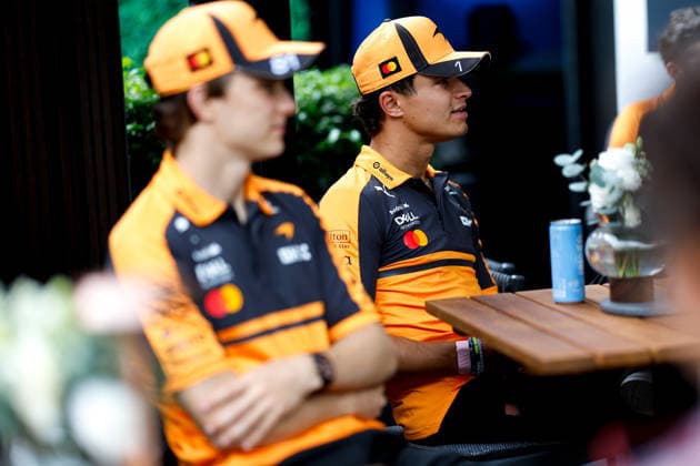 F1 - BAHRAIN GRAND PRIX IN MALAYSIA 2026 NORRIS Lando (gbr), McLaren F1 Team MCL40, portrait during the 2026 Formula 1 Bahrain Grand Prix in Malaysia, 16th round of the 2026 Formula One World Championship, WM, Weltmeisterschaft from October 2 to 4, 2026 on the Sepang International Circuit, in Sepang, Malaysia - SepangMalaysia  Copyright: xDPPIx