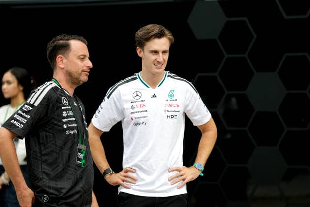 F1 - BAHRAIN GRAND PRIX IN MALAYSIA 2026 POURCHAIRE ThÃ o (fra), Development Driver of Mercedes AMG F1 Team, portrait during the 2026 Formula 1 Bahrain Grand Prix in Malaysia, 16th round of the 2026 Formula One World Championship, WM, Weltmeisterschaft from October 2 to 4, 2026 on the Sepang International Circuit, in Sepang, Malaysia - SepangMalaysia  Copyright: xDPPIx