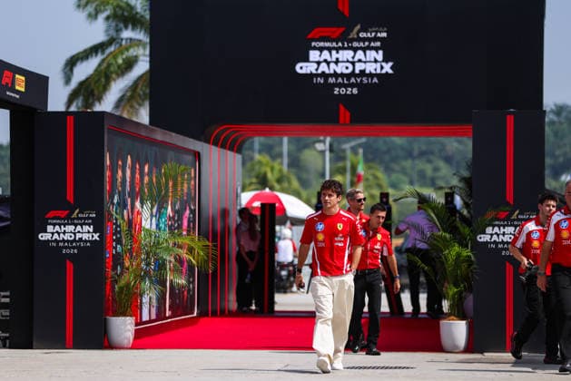 F1 - BAHRAIN GRAND PRIX IN MALAYSIA 2026 LECLERC Charles (mco), Scuderia Ferrari SF-26, portrait during the 2026 Formula 1 Bahrain Grand Prix in Malaysia, 16th round of the 2026 Formula One World Championship, WM, Weltmeisterschaft from October 2 to 4, 2026 on the Sepang International Circuit, in Sepang, Malaysia - SepangMalaysia  Copyright: xANTONINxVINCENTx