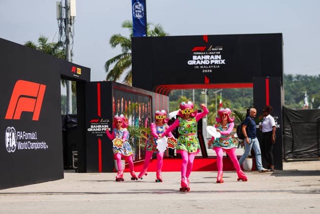 F1 - BAHRAIN GRAND PRIX IN MALAYSIA 2026 animation, illustration, ambiance during the 2026 Formula 1 Bahrain Grand Prix in Malaysia, 16th round of the 2026 Formula One World Championship, WM, Weltmeisterschaft from October 2 to 4, 2026 on the Sepang International Circuit, in Sepang, Malaysia - SepangMalaysia  Copyright: xANTONINxVINCENTx