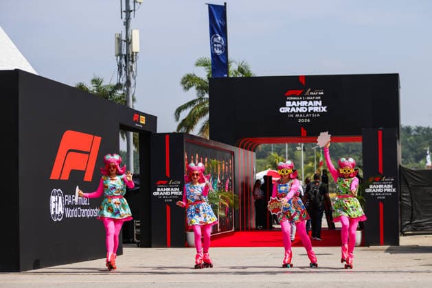 F1 - BAHRAIN GRAND PRIX IN MALAYSIA 2026 animation, illustration, ambiance during the 2026 Formula 1 Bahrain Grand Prix in Malaysia, 16th round of the 2026 Formula One World Championship, WM, Weltmeisterschaft from October 2 to 4, 2026 on the Sepang International Circuit, in Sepang, Malaysia - SepangMalaysia Copyright: xANTONINxVINCENTx