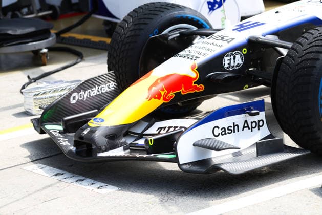 F1 - BAHRAIN GRAND PRIX IN MALAYSIA 2026 Visa Cash App RB F1 Team VCARB03, mechanical detail front wing during the 2026 Formula 1 Bahrain Grand Prix in Malaysia, 16th round of the 2026 Formula One World Championship, WM, Weltmeisterschaft from October 2 to 4, 2026 on the Sepang International Circuit, in Sepang, Malaysia - SepangMalaysia  Copyright: xANTONINxVINCENTx