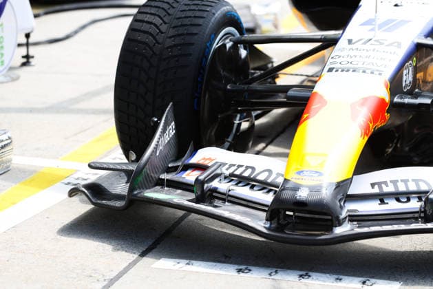 F1 - BAHRAIN GRAND PRIX IN MALAYSIA 2026 Visa Cash App RB F1 Team VCARB03, mechanical detail front wing during the 2026 Formula 1 Bahrain Grand Prix in Malaysia, 16th round of the 2026 Formula One World Championship, WM, Weltmeisterschaft from October 2 to 4, 2026 on the Sepang International Circuit, in Sepang, Malaysia - SepangMalaysia  Copyright: xANTONINxVINCENTx