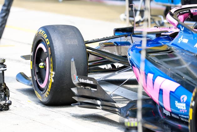 F1 - BAHRAIN GRAND PRIX IN MALAYSIA 2026 Alpine F1 Team A526, mechanical detail front corner, suspension during the 2026 Formula 1 Bahrain Grand Prix in Malaysia, 16th round of the 2026 Formula One World Championship, WM, Weltmeisterschaft from October 2 to 4, 2026 on the Sepang International Circuit, in Sepang, Malaysia - SepangMalaysia  Copyright: xANTONINxVINCENTx