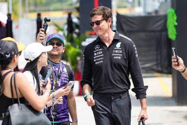 F1 - BAHRAIN GRAND PRIX IN MALAYSIA 2026 WOLFF Toto (aut), Team Principal & CEO of Mercedes AMG F1 Team, portrait during the 2026 Formula 1 Bahrain Grand Prix in Malaysia, 16th round of the 2026 Formula One World Championship, WM, Weltmeisterschaft from October 2 to 4, 2026 on the Sepang International Circuit, in Sepang, Malaysia - SepangMalaysia  Copyright: xXavixBonillax