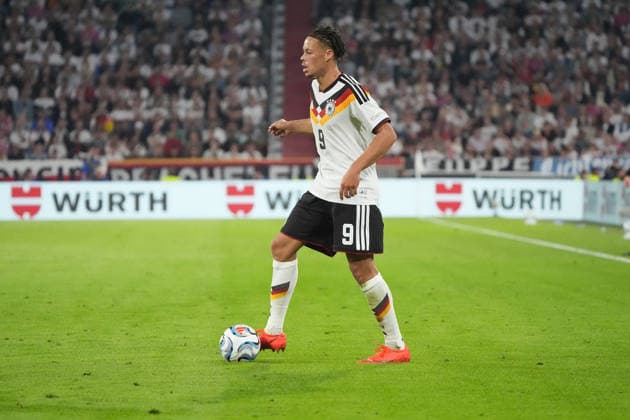 Derry Scherhant Germany Munich October 1, 2026 Germany vs. Serbia, UEFA Nations League, Matchday 3, Allianz Arena