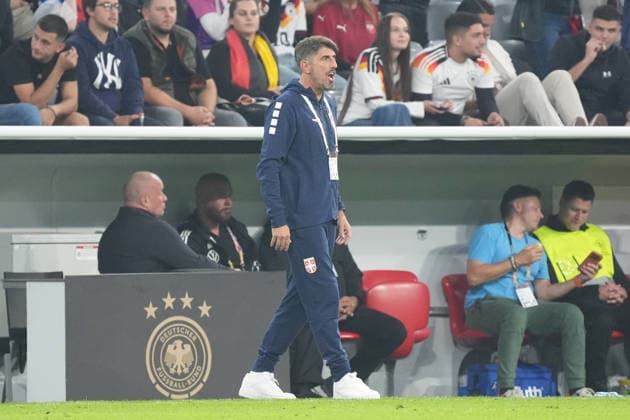 Head Coach Veljko Paunovic, Serbia, Munich, October 1, 2026, Germany vs. Serbia, UEFA Nations League, Matchday 3, Allianz Arena