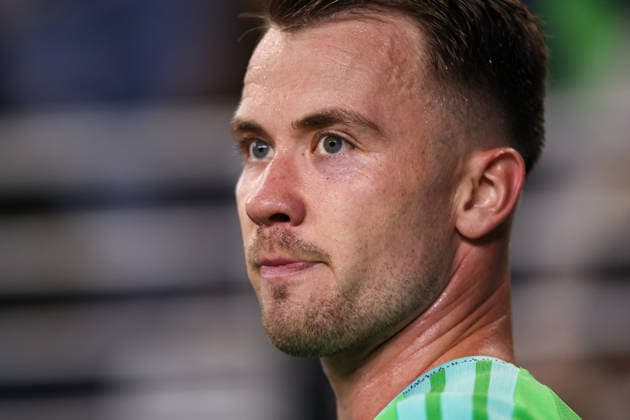 SEATTLE, WA - OCTOBER 01: Albert Rusnak 11 of the Seattle Sounders looks on during a game between Sporting Kansas City and the Seattle Sounders on October 1, 2026 at Lumen Field in Seattle, Washington. (Photo by Henry Rodenburg Icon Sportswire) SOCCER: OCT 01 MLS, Fussball Herren, USA Seattle Sounders FC vs Sporting Kansas City EDITORIAL USE ONLY Icon26100114