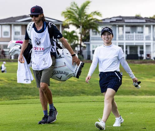 October 1, 2026, Honolulu, Hawaii, USA: YUNA NISHIMURA, winner of the 2026 Walmart NW Arkansas Championship, walks the 6th fairway at the 2026 Lotte Championship at Hoakalei Country Club, Ewa Beach, Hawaii, USA. 2026 Lotte Championship Presented By Hoakalei - ZUMAm310 20261001_zsp_m310_002 Copyright: xElliotxMilesx