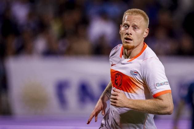 THESSALONIKI , 01-10-2026 , Toumba Stadium , season 2026 2027 , UEFA Nations League football , match between Greece and The Netherlands. picture shows Netherlands player Mexx Meerdink Greece - Netherlands x207801608x Copyright: