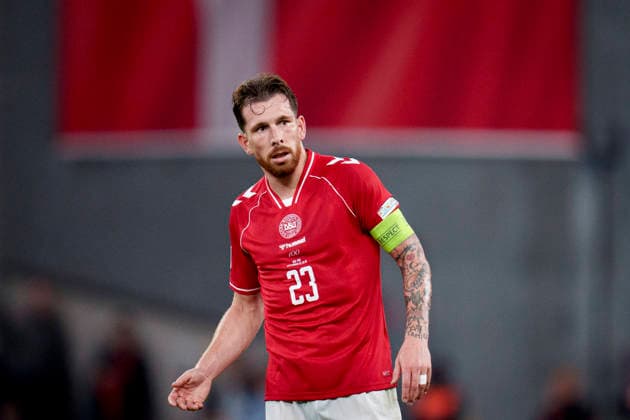 DENMARK Nations League: Denmark vs. Portugal. Denmark s Pierre-Emile Hojbjerg after the Nations League match between Denmark and Portugal at Parken on Thursday, October 1, 2026. Photo by Liselotte Sabroe, Ritzau Scanpix, Copenhagen, Denmark  Copyright: Ritzau Scanpix LiselottexSabroex spdk20261001-225648-L imago is entitled to issue a simple usage license at the time of provision. Personality and trademark rights as well as copyright laws regarding art-works shown must be observed. Commercial use at your own risk., Copenhagen Denmark