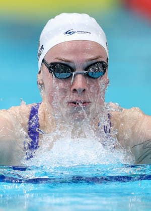 October 2, 2026, Sydney, Nsw, Australia: TARA KINDER competes in the WomenÃ¢â‚¬â ¢s 200m breaststroke heats during the 2026 Australian Short Course Championships. Sydney Australia - ZUMAt173 20261002_zsp_t173_017 Copyright: xStephanexThomasx