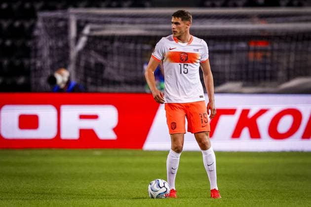 THESSALONIKI , 01-10-2026 , Toumba Stadium , season 2026 2027 , UEFA Nations League football , match between Greece and The Netherlands. picture shows Netherlands player Micky van de Ven Greece - Netherlands x207802477x Copyright: