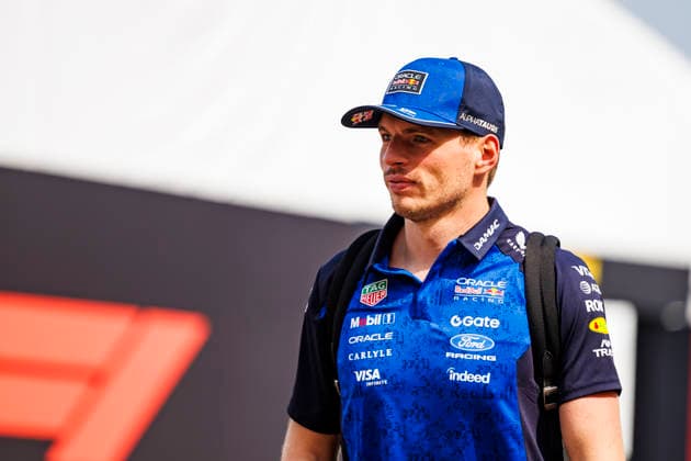 RECORD DATE NOT STATED 2nd October 2026; Sepang IC, Kuala Lumpur, Malaysia; Formula 1, Bahrain Grand Prix, Free Practice Day; Max Verstappen (3) of Netherlands and Oracle Red Bull Racing arriving at the Bahrain Grand Prix StephenxBlackberry