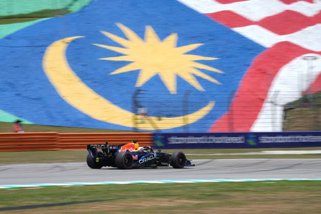October 2, 2026, Sepang International Circuit, Kuala Lumpur, 2026 Formula 1 Gulf Air Bahrain Grand Prix, Max Verstappen (NLD), Oracle Red Bull Racing. Photo by Hasan Bratic, DeFodi Images