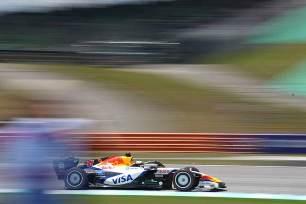 October 2, 2026, Sepang International Circuit, Kuala Lumpur, 2026 Formula 1 Gulf Air Bahrain Grand Prix, Arvid Lindblad (GBR), Visa Cash App Racing Bulls Formula One Team. Photo by Hasan Bratic, DeFodi Images