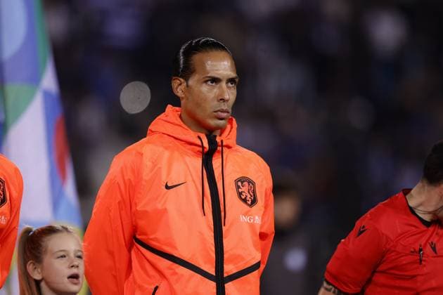 THESSALONIKI , 01-10-2026 , Toumba Stadium , season 2026 2027 , UEFA Nations League football , match between Greece and The Netherlands. picture shows Netherlands player Virgil van Dijk Greece - Netherlands x207805086x Copyright: