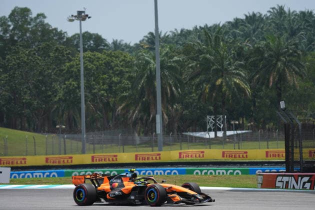 October 2, 2026, Sepang International Circuit, Kuala Lumpur, 2026 Formula 1 Gulf Air Bahrain Grand Prix, Lando Norris (GBR), McLaren Mastercard F1 Team. Photo by Hasan Bratic, DeFodi Images