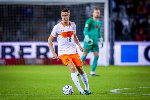 THESSALONIKI , 01-10-2026 , Toumba Stadium , season 2026 2027 , UEFA Nations League football , match between Greece and The Netherlands. picture shows Netherlands player Joey Veerman Greece - Netherlands x207805133x Copyright: