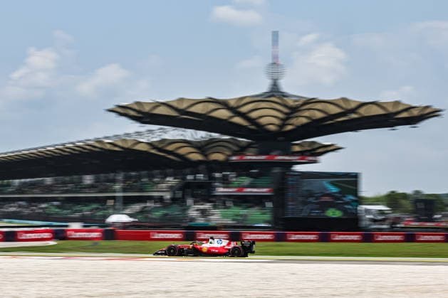 SEPANG, SGR - OCTOBER 02: Charles Leclerc of Monaco and Scuderia Ferrari HP in action during friday free practice of the Formula 1 Gulf Air Bahrain Grand Prix on October 02, 2026 held at Sepang International Circuit in Sepang, Malaysia. (Photo by Hazrin Yeob Men Shah Icon Sportswire) AUTO: OCT 02 F1 Bahrain Grand Prix in Malaysia EDITORIAL USE ONLY Icon3782610025089