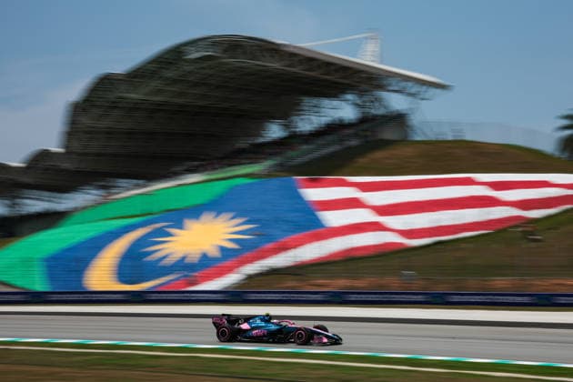 F1 - BAHRAIN GRAND PRIX IN MALAYSIA 2026 43 COLAPINTO Franco (arg), Alpine F1 Team A526, action during the 2026 Formula 1 Bahrain Grand Prix in Malaysia, 16th round of the 2026 Formula One World Championship, WM, Weltmeisterschaft from October 2 to 4, 2026 on the Sepang International Circuit, in Sepang, Malaysia - SepangMalaysia Copyright: xEricxAlonsox