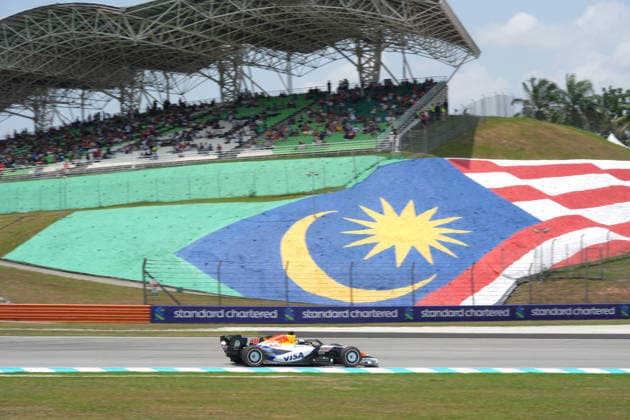 October 2, 2026, Sepang International Circuit, Kuala Lumpur, 2026 Formula 1 Gulf Air Bahrain Grand Prix, Arvid Lindblad (GBR), Visa Cash App Racing Bulls Formula One Team. Photo by Hasan Bratic, DeFodi Images