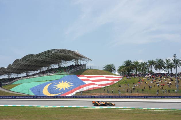 October 2, 2026, Sepang International Circuit, Kuala Lumpur, 2026 Formula 1 Gulf Air Bahrain Grand Prix, Lando Norris (GBR), McLaren Mastercard F1 Team. Photo by Hasan Bratic, DeFodi Images
