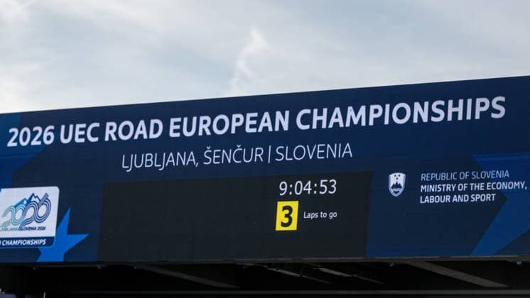 the Women U23 Road Race race (88,4km) at the cycling UEC Road European Championships, in Ljubljana, Slovenia Friday 2 October 2026. The UEC Road European Championships are taking place from 02 to 07 October in Ljubljana, Slovenia. JASPER JACOBS DAVIDxPINTENS  x188509536x