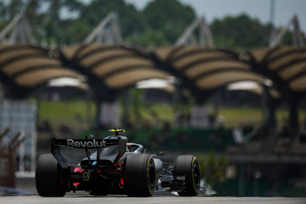 F1 - BAHRAIN GRAND PRIX IN MALAYSIA 2026 05 BORTOLETO Gabriel (bra), Audi F1 Team R26, action during the 2026 Formula 1 Bahrain Grand Prix in Malaysia, 16th round of the 2026 Formula One World Championship, WM, Weltmeisterschaft from October 2 to 4, 2026 on the Sepang International Circuit, in Sepang, Malaysia - SepangMalaysia Copyright: xEricxAlonsox