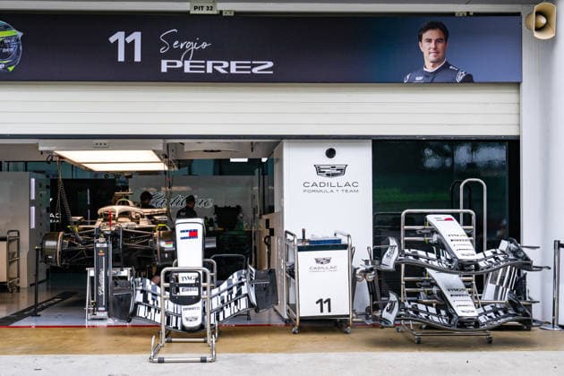 MOTORSPORTS - Formula 1 - 2026 Bahrain Grand Prix in Malaysia Photo by IPA ABACAPRESS.COM89208046 - Cadillac Formula 1 Team during Media Day for the 2026 Formula 1 Gulf Air Bahrain Grand Prix in Malaysia at the Sepang International Circuit in Sepang, Malaysia. Round 16 of 23 in the 2026 FIA Formula One World Championship, WM, Weltmeisterschaft held October 2–4, 2026. The race was moved from Bahrain to Malaysia and took place at the Sepang International Circuit during the 2026 Bahrain Grand Prix in Malaysia, part of the Formula 1 Championship, on October 1, 2026. Copyright: xIPAxSport ABACAx