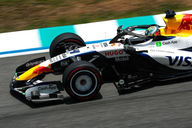 F1 - BAHRAIN GRAND PRIX IN MALAYSIA 2026 41 LINDBLAD Arvid (gbr), Visa Cash App RB F1 Team VCARB03, action during the 2026 Formula 1 Bahrain Grand Prix in Malaysia, 16th round of the 2026 Formula One World Championship, WM, Weltmeisterschaft from October 2 to 4, 2026 on the Sepang International Circuit, in Sepang, Malaysia - SepangMalaysia  Copyright: xEricxAlonsox