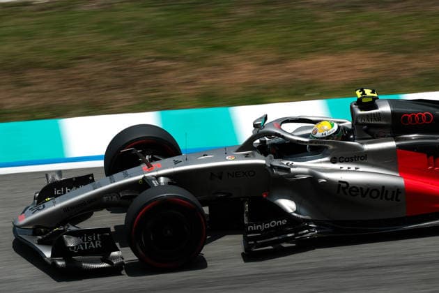 F1 - BAHRAIN GRAND PRIX IN MALAYSIA 2026 05 BORTOLETO Gabriel (bra), Audi F1 Team R26, action during the 2026 Formula 1 Bahrain Grand Prix in Malaysia, 16th round of the 2026 Formula One World Championship, WM, Weltmeisterschaft from October 2 to 4, 2026 on the Sepang International Circuit, in Sepang, Malaysia - SepangMalaysia Copyright: xEricxAlonsox