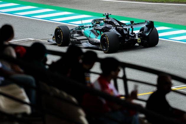 F1 - BAHRAIN GRAND PRIX IN MALAYSIA 2026 63 RUSSELL George (gbr), Mercedes AMG F1 Team W17, action during the 2026 Formula 1 Bahrain Grand Prix in Malaysia, 16th round of the 2026 Formula One World Championship, WM, Weltmeisterschaft from October 2 to 4, 2026 on the Sepang International Circuit, in Sepang, Malaysia - SepangMalaysia Copyright: xEricxAlonsox