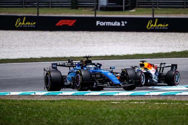 F1 - BAHRAIN GRAND PRIX IN MALAYSIA 2026 23 ALBON Alexander (tha), Williams F1 Team FW48, action during the 2026 Formula 1 Bahrain Grand Prix in Malaysia, 16th round of the 2026 Formula One World Championship, WM, Weltmeisterschaft from October 2 to 4, 2026 on the Sepang International Circuit, in Sepang, Malaysia - SepangMalaysia Copyright: xALBERTOxVIMERCATIx
