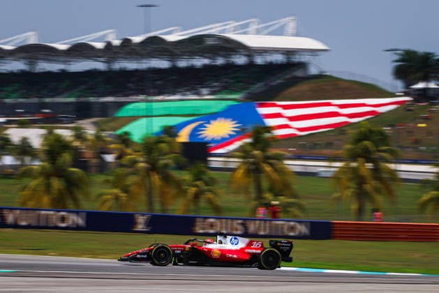 F1 - BAHRAIN GRAND PRIX IN MALAYSIA 2026 16 LECLERC Charles (mco), Scuderia Ferrari SF-26, action during the 2026 Formula 1 Bahrain Grand Prix in Malaysia, 16th round of the 2026 Formula One World Championship, WM, Weltmeisterschaft from October 2 to 4, 2026 on the Sepang International Circuit, in Sepang, Malaysia - SepangMalaysia  Copyright: xANTONINxVINCENTx