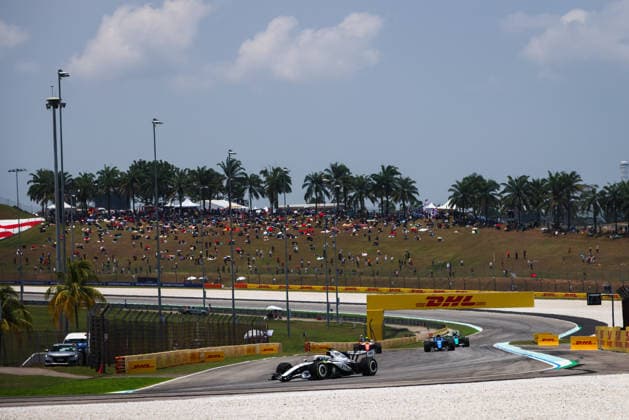 F1 - BAHRAIN GRAND PRIX IN MALAYSIA 2026 11 PEREZ Sergio (mex), Cadillac F1 Team MAC-26, action during the 2026 Formula 1 Bahrain Grand Prix in Malaysia, 16th round of the 2026 Formula One World Championship, WM, Weltmeisterschaft from October 2 to 4, 2026 on the Sepang International Circuit, in Sepang, Malaysia - SepangMalaysia Copyright: xANTONINxVINCENTx