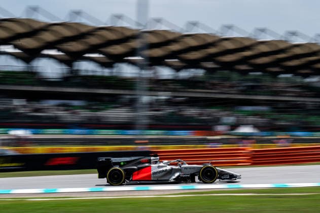 F1 - BAHRAIN GRAND PRIX IN MALAYSIA 2026 27 HULKENBERG Nico (ger), Audi F1 Team , action during the 2026 Formula 1 Bahrain Grand Prix in Malaysia, 16th round of the 2026 Formula One World Championship, WM, Weltmeisterschaft from October 2 to 4, 2026 on the Sepang International Circuit, in Sepang, Malaysia - SepangMalaysia Copyright: xALBERTOxVIMERCATIx