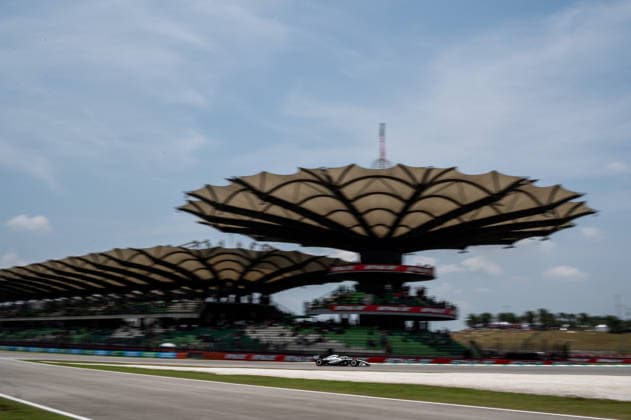 F1 - BAHRAIN GRAND PRIX IN MALAYSIA 2026 11 PEREZ Sergio (mex), Cadillac F1 Team MAC-26, action during the 2026 Formula 1 Bahrain Grand Prix in Malaysia, 16th round of the 2026 Formula One World Championship, WM, Weltmeisterschaft from October 2 to 4, 2026 on the Sepang International Circuit, in Sepang, Malaysia - SepangMalaysia Copyright: xALBERTOxVIMERCATIx
